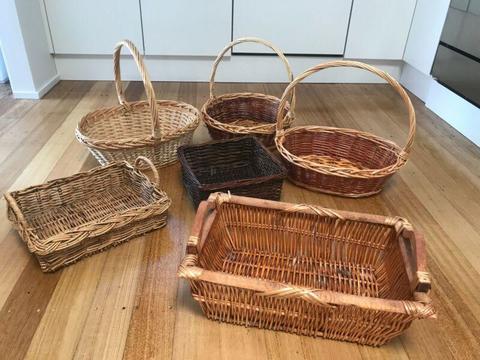 Cain Baskets $5 each or $20 for the lot