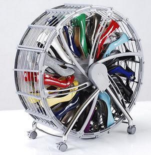 New Style 30 pairs Shoe Wheel Storage Rack