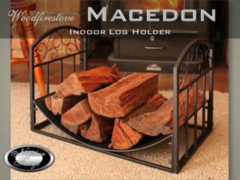 MACEDON Indoor Log Storage WOOD STORAGE * FREE SHIPPING