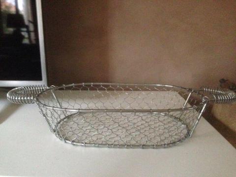 Chicken wire basket