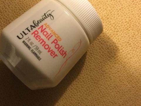 Ulta Nail polish remover sponge. 59 ml. NEW. Nic's beauty