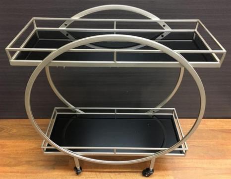 Champagne colour trolley drinks buffet trolley