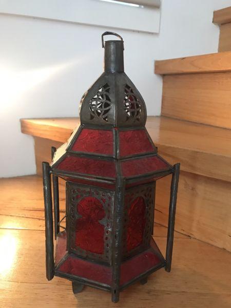 Red Moroccan Lantern