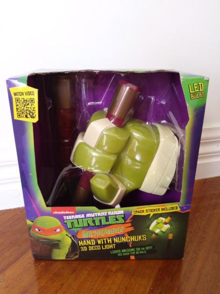Teenage Mutant Ninja Turtles Michelangelo 3D Light