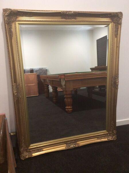 Large French Styled Bevelled Wall or Floor Mirror $450.00 o.n.o