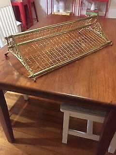 Pre used Early Settler brass luggage rack NSWR