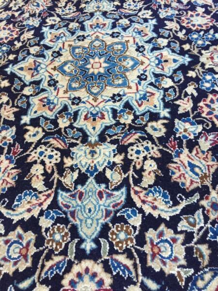 Persian Hand knotted Rug(Real Silk and wool Rug)