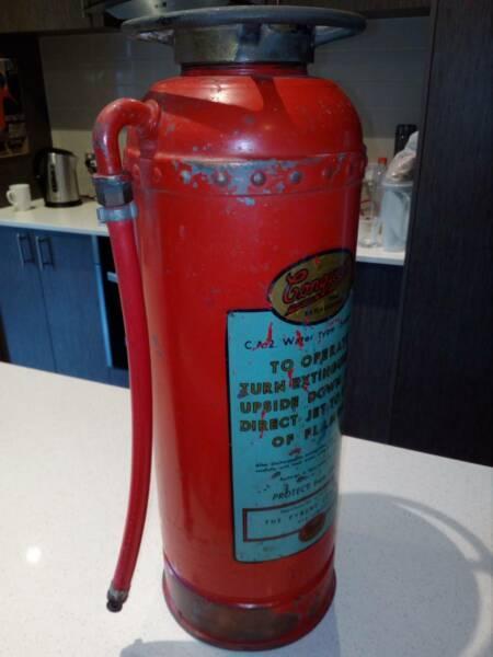 Retro Fire Extinguisher 1970's