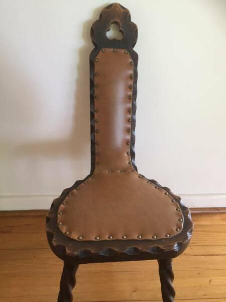 Vintage African Birthing/Midwife's Chair