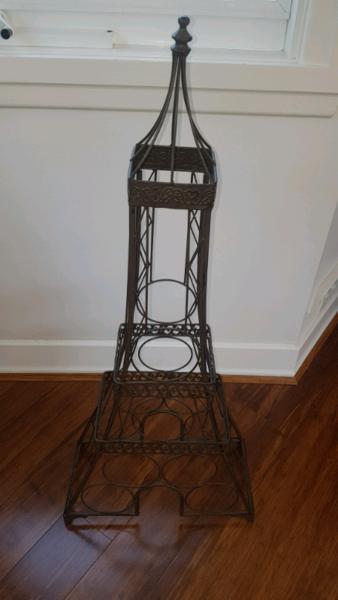 Eiffel tower wine rack