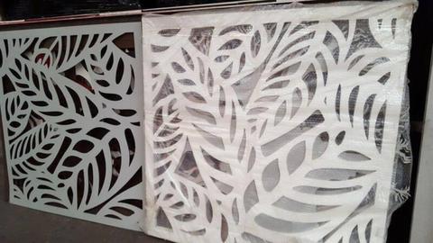 Decorative Outdoor wall art and screens from $60 or bulk lot