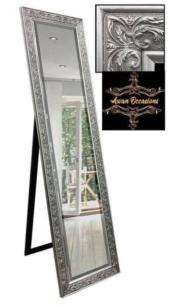 Beautifully crafted free standing / Dress Mirror - 2 colors