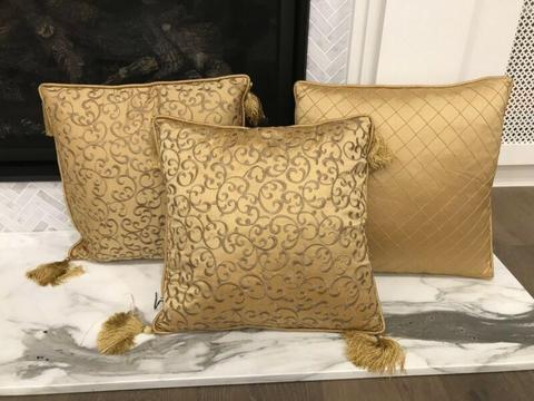 Laura Ashley cushions 100% Silk
