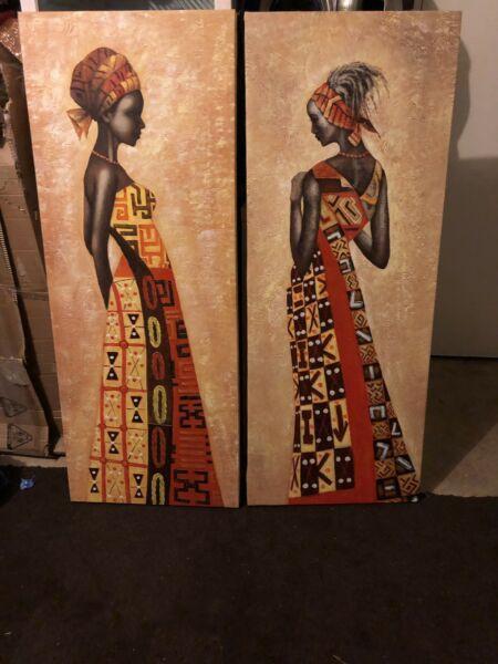 Canvas paintings