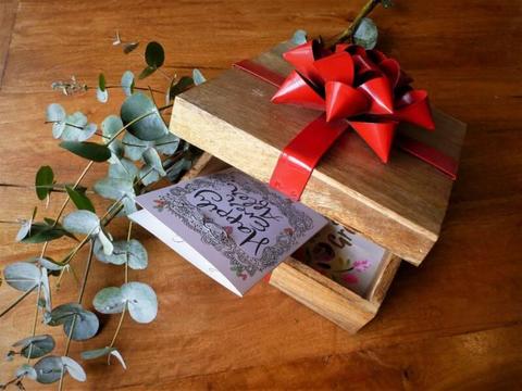 Rustic Wedding Wooden Card Box