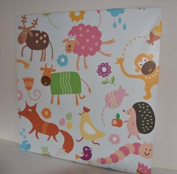 Nursey Animals Wall Panel (95cm x 95cm) - EUC
