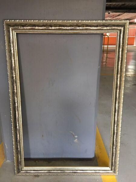 Aluminium styled picture frame