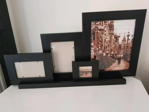 Picture frame on stand