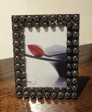 6 x Grey Pearl Picture Frames