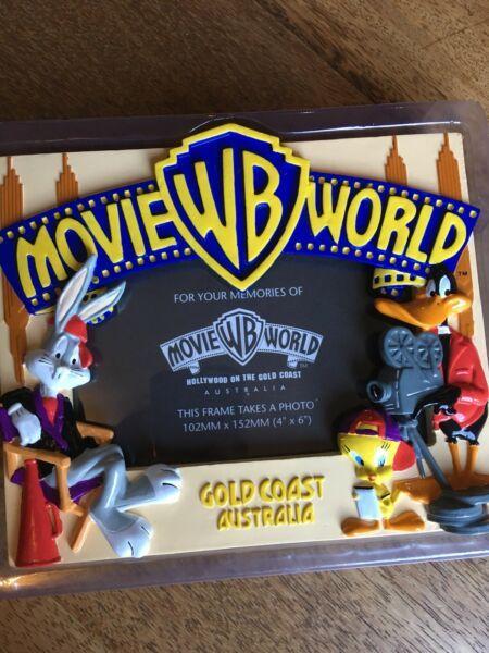 Warner Bros. Movie World 3D Resin Photo Frame (New)