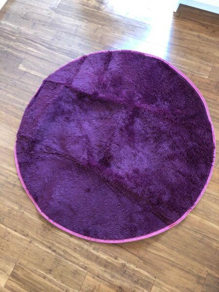 Brand New Round Rug Soft Shaggy Floor Mat