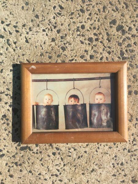 Rustic Timber & glass photo frame. Nic's picture frames