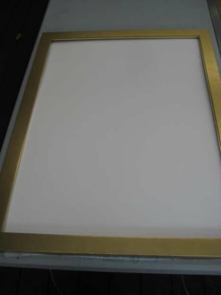 6 LARGESilver Gold quality hardwood Frames for your art & photos