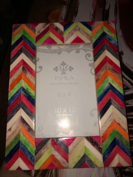 Colorful picture frame