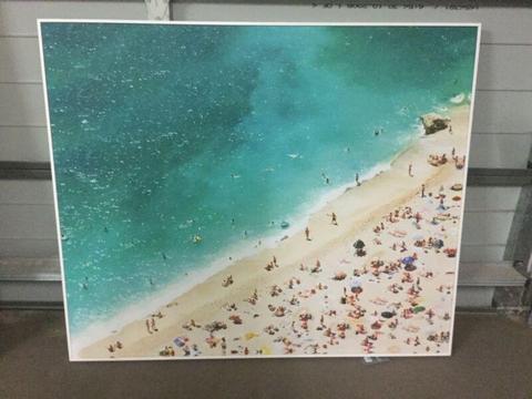 Canvas beach print (freedom) $160