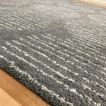 IKEA rug carpet high pile grey 160 by 230cm Lillerod