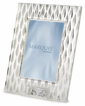 Waterford Marquis Rainfall 5 x 7 inch Crystal Photo Frame