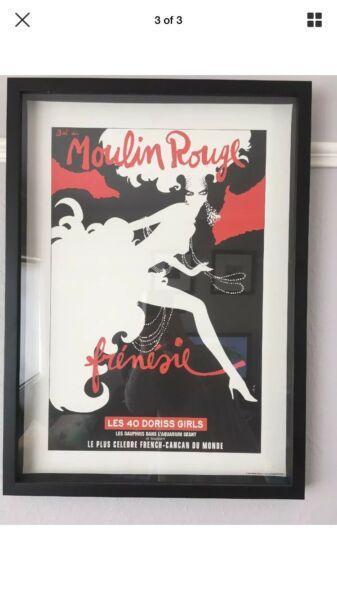 Moulin Rouge picture frame