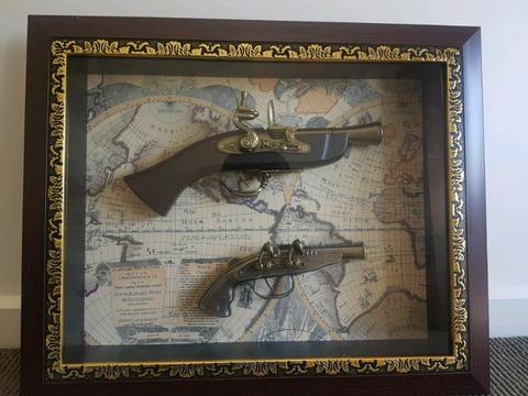 Replica gun Home decor photo frame