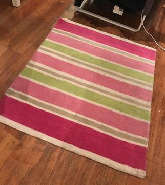 Small colourful rug, hardly used