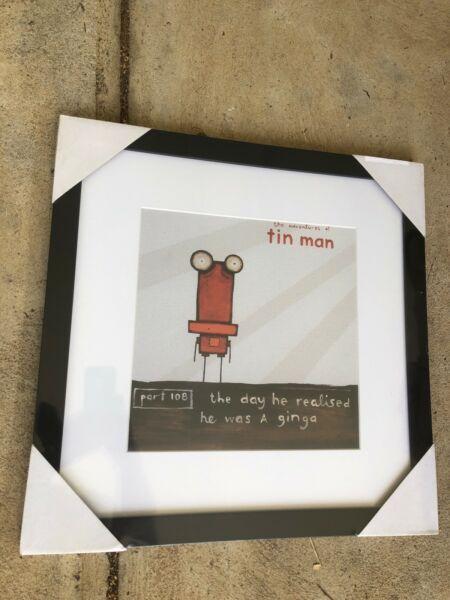 Adventures of the Tin Man - 50cm X 50cm quality picture frame