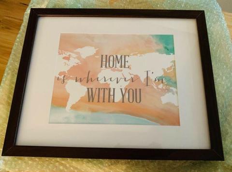 picture in frame - reduced price!