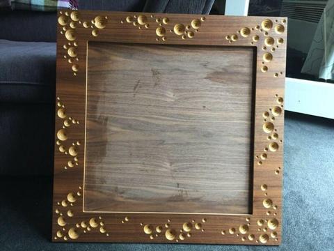Wooden frame - veneer and handmade