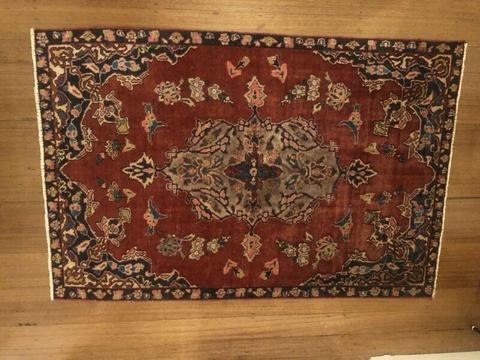 Authentic Hamedan Persian wool rug