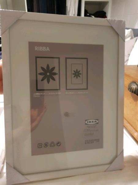 Ikea Ribba 30x40cm frame in White x3