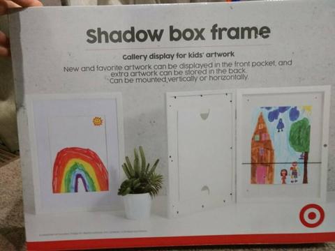 BRAND NEW shadow box frame