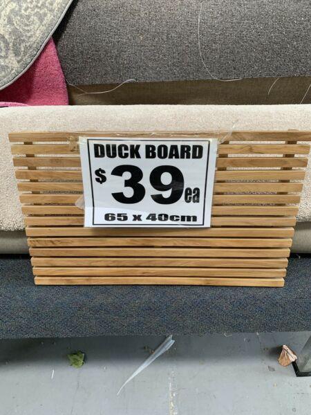 New Wooden Duck Board 65cm x 40cm