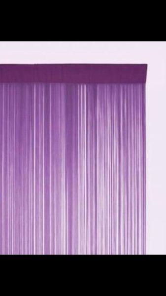 Purple Stringy curtain