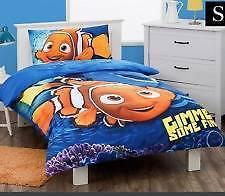 FINDING NEMO SINGLE DOONA COVER AND PILLOW CASE