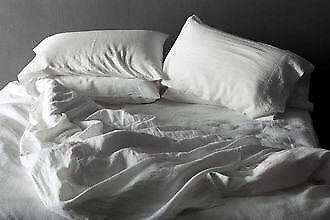 In The Sac - 100% Pure Linen Sheet Set - Super King, White