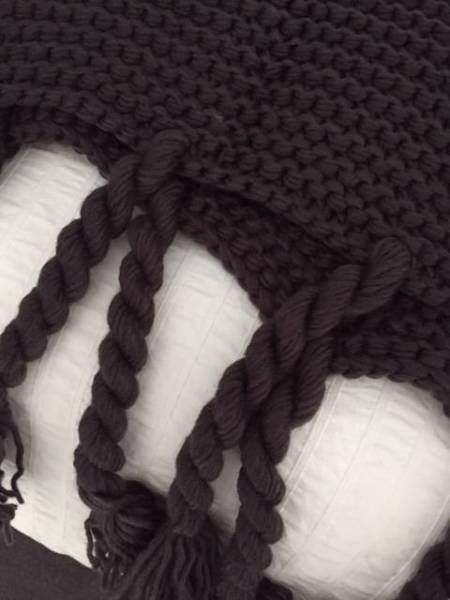Adairs chunky knit throw - brand new!