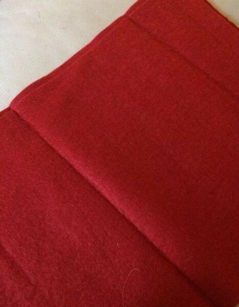 New Deep Red Felt Fabric Material Blood Sewing Art Craft felting