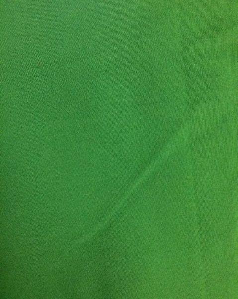 Green Gabardine Weave Fabric Material Sewing wool / cotton sewing