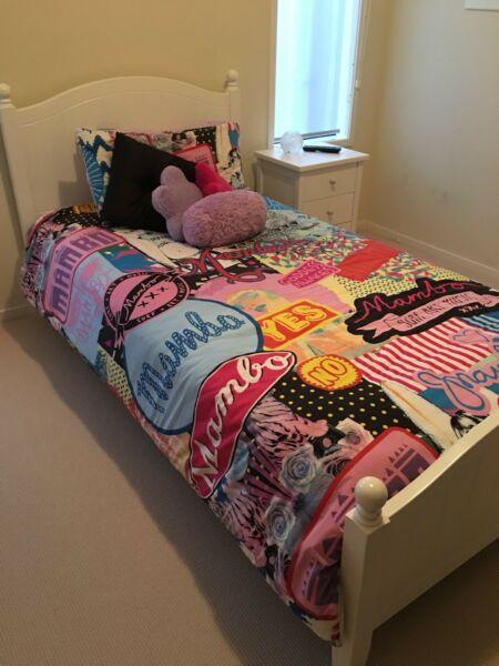 Girls Double Bed Size Doona Cover set