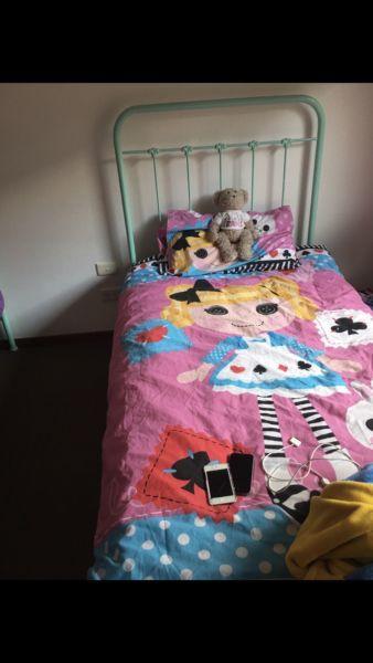 LALALOOPSY Single Quilt Cover & Pillowcase