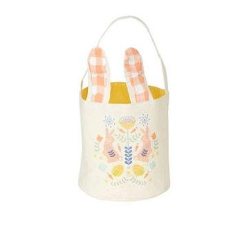 Bunny Rabbit Ears Kids Shopping Bag - Choose Pink or Blue